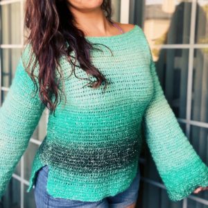 easy crochet pullover pattern