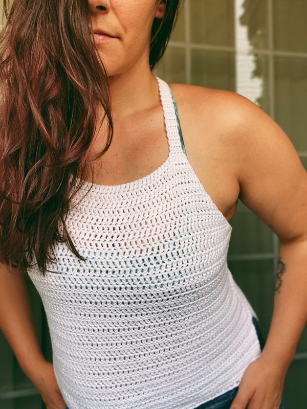 crochet racerback tank top pattern