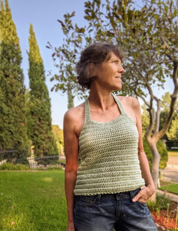 crochet racerback tank top pattern