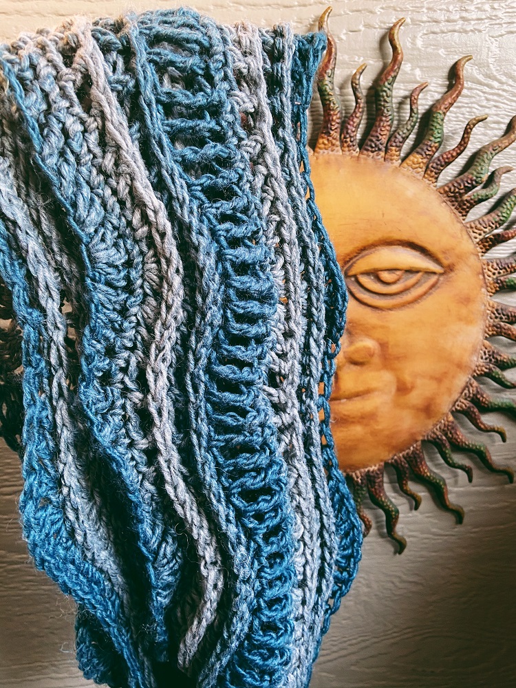 crochet scarf pattern infinity scarf