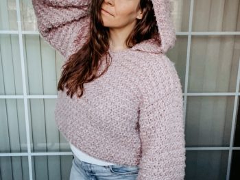 crochet hoodie pattern quick bulky project