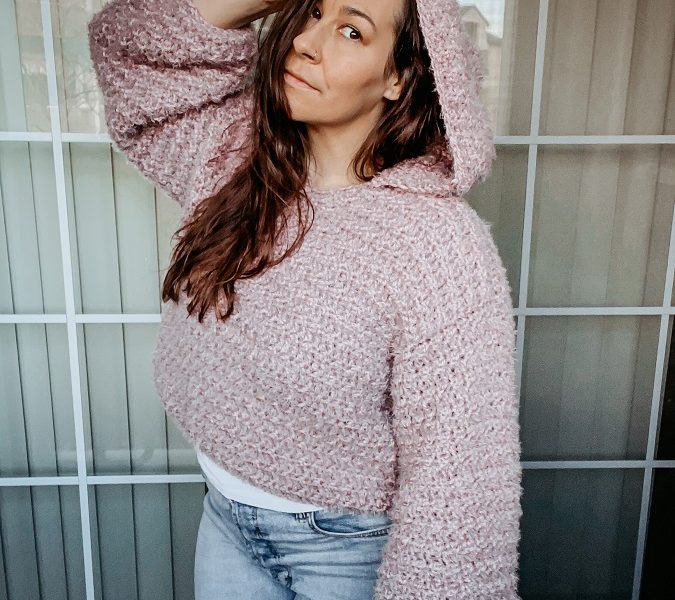 crochet hoodie pattern quick bulky project
