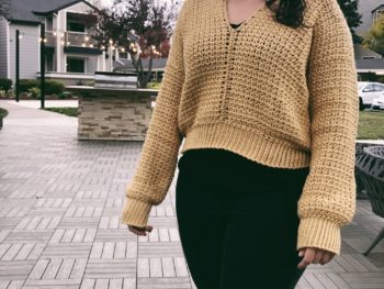 oversized crochet sweater pattern free