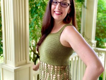 crochet tank top pattern with lace