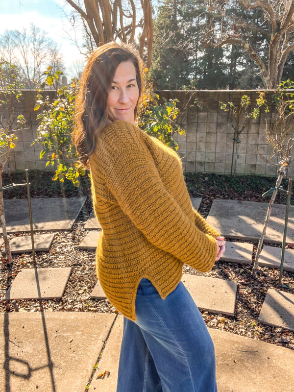 Cozy V Sweater Crochet Pattern - Image 6